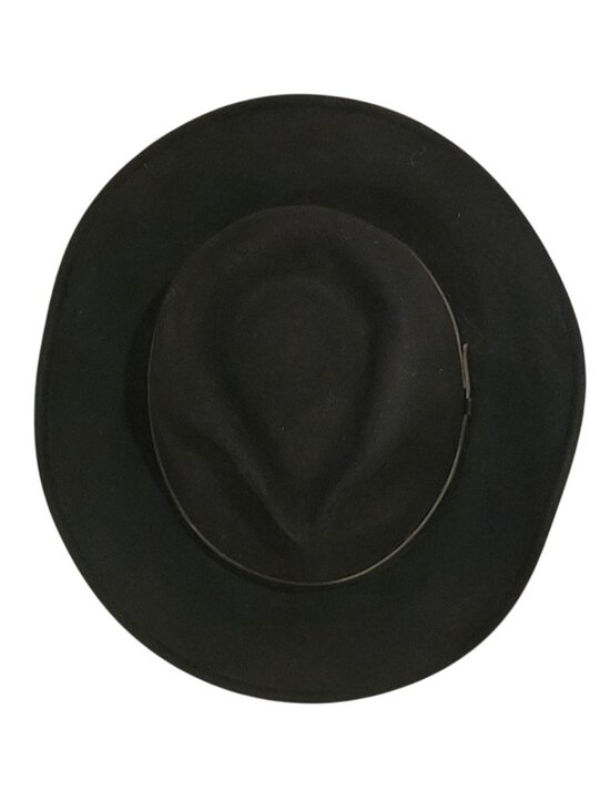 LiteFelt Autumn Black Wool Felt Packable Outback Cowboy Hat USA Unisex main image 10